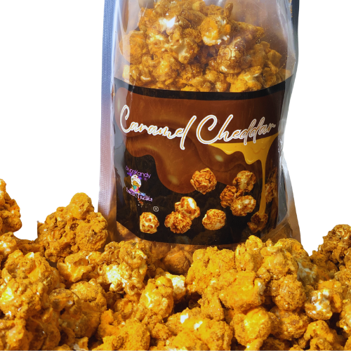 Caramel Cheddar Cheese Popcorn